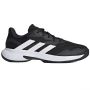 GW2554 Adidas Men's CourtJam Tennis Shoes (Core Black/White/Core Black) - Right