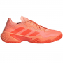 GW3816 Adidas Women's Barricade Tennis Shoes (Beam Orange/Solar Orange/Impact Orange) - Right