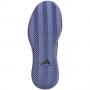 GX7135 Adidas Women's Defiant Speed Tennis Shoes (Core Black/White/Chalk Purple)