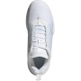 GX7814 Adidas Women's Avacourt Tennis Shoes (Cloud White/Silver Metallic)