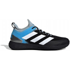 Adidas Men’s Adizero Ubersonic 4 Tennis Shoes (Magic Grey/White/Core Black) -