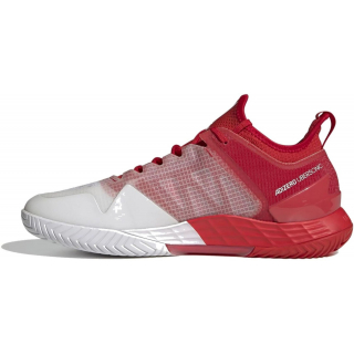 GY3998 Adidas Men's Adizero Ubersonic 4 Tennis Shoes (Vivid Red/Cloud White)