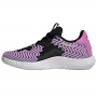 GY4690 Adidas Men's Solematch Control Tennis Shoes (Core Black/Signal Green/Pulse Lilac) - Left