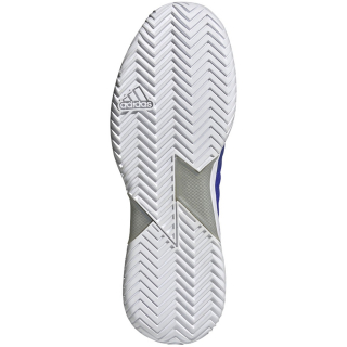 GZ8464 adidas Men's Adizero Ubersonic 4 Tennis Shoes (Sonic Ink/White/Signal Green)