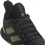 GZ8467 Adidas Women's Adizero Ubersonic 4 Tennis Shoes (Carbon/Gold Metallic/Core Black)