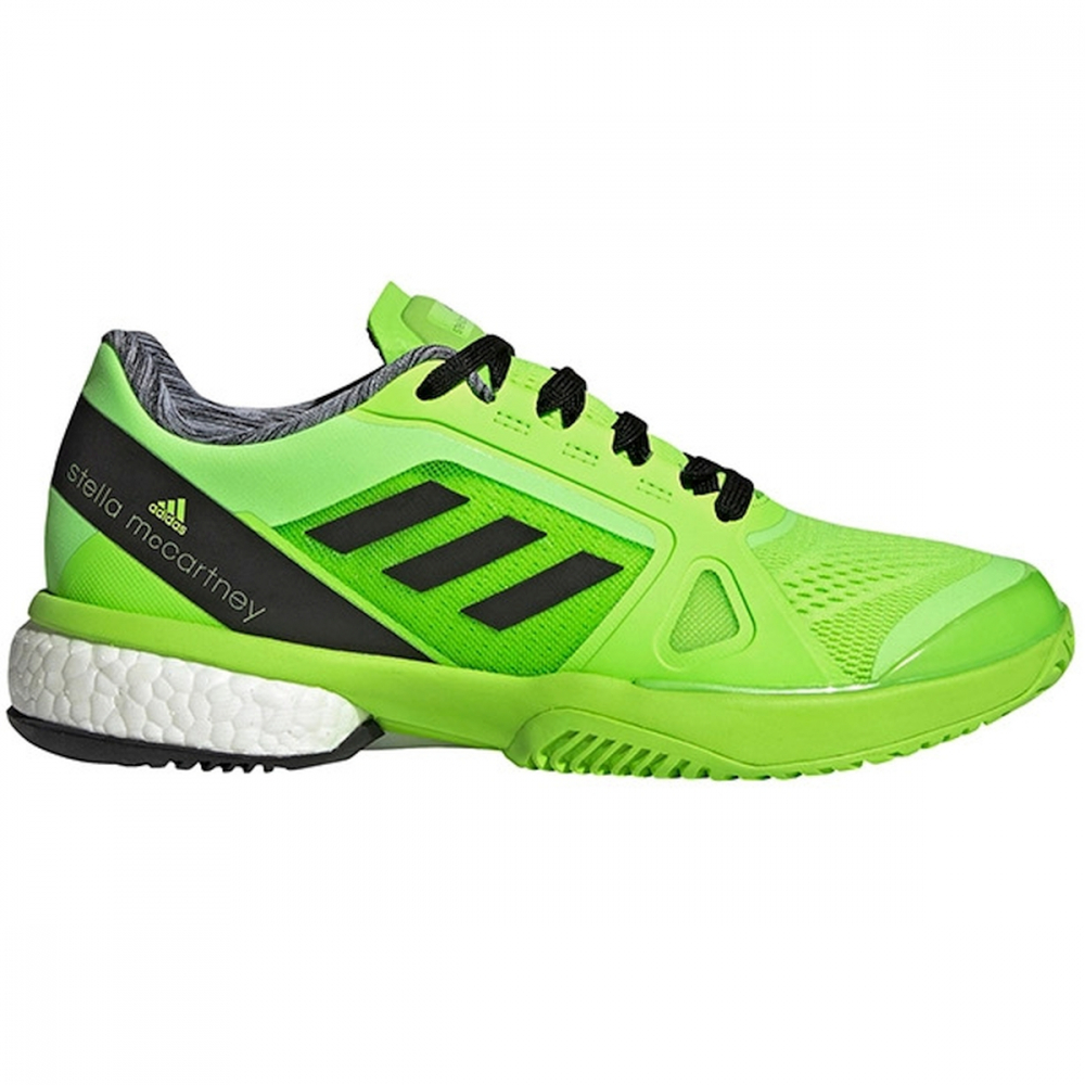 GZ8494 adidas Women's Stella Court Tennis Shoes (Signal Green/Core Black/White)