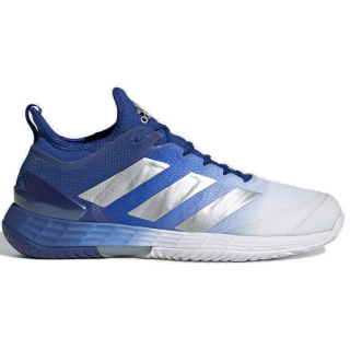 GZ8504 adidas Men's adizero ubersonic 4 Tennis Shoes (Royal Blue/Silver Metallic/White)