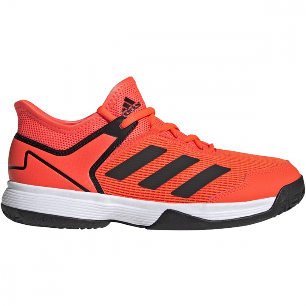 Adidas Junior Ubersonic 4 Tennis Shoes (Solar Red/Black/White)