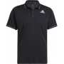 H31374-Black Adidas Men's Freelift Primeblue Tennis Polo (Black)