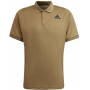 H31374-Olive Adidas Men's Freelift Primeblue Tennis Polo (Olive)