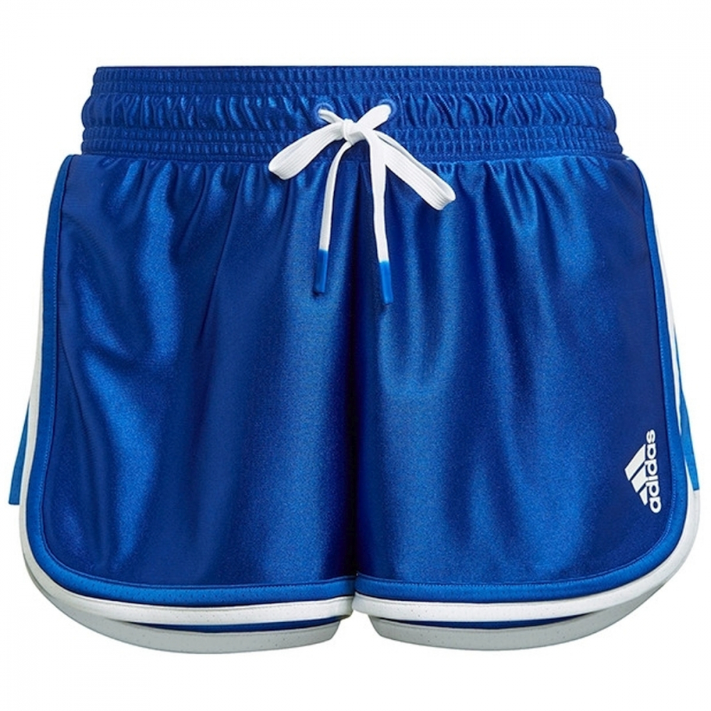 H33708 Adidas Women's Club Tennis Shorts (Bold Blue/White)