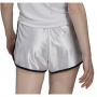 H33709 Adidas Women's Club Tennis Shorts (White/Black)