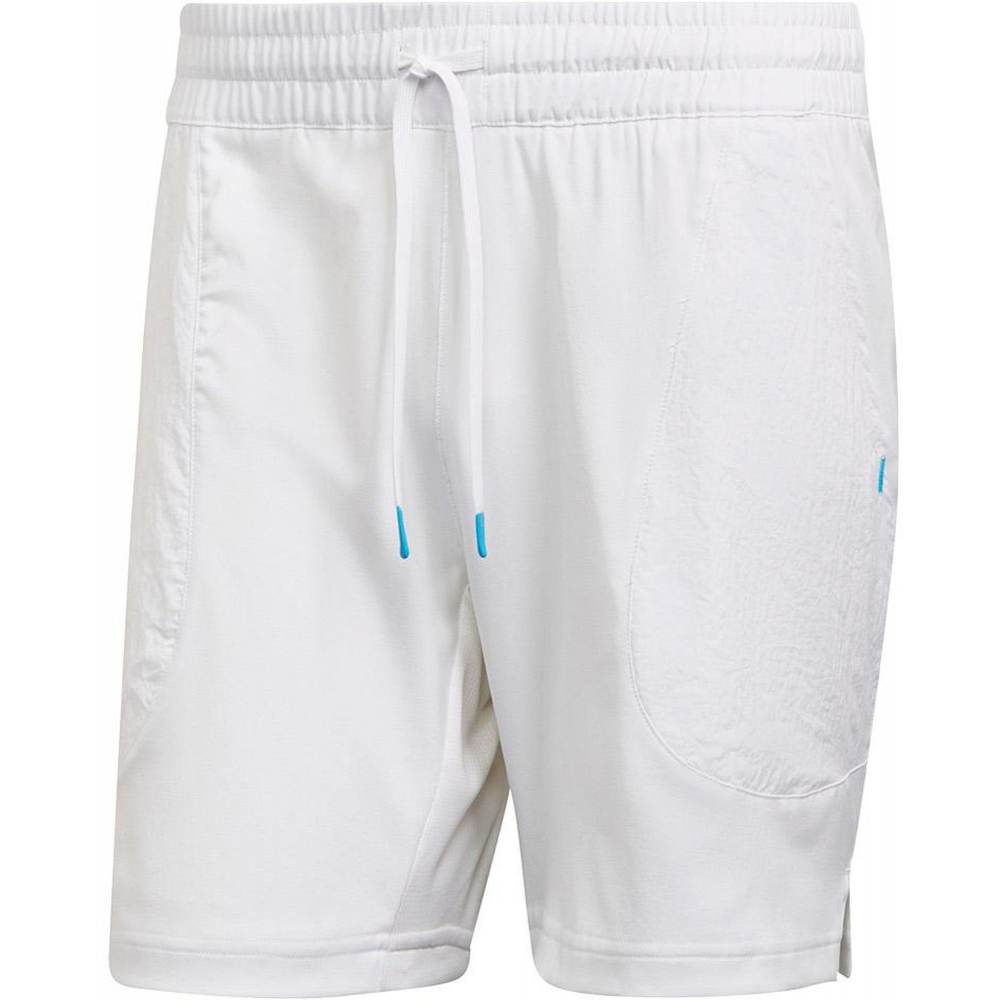 Adidas Men's Melbourne Ergo Tennis Shorts 7 Inch (White)