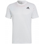 Adidas Men’s Melbourne Freelift Short Sleeve Tennis Tee (White) -