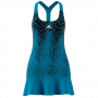 HB6190 Adidas Women's Tennis Y-Dress (Sonic Aqua)