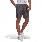 Adidas Men’s Club Graphic Tennis Shorts 7 Inch (Grey) -