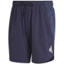 HB9176 Adidas Men's D4T All Over Print Tennis Training Shorts 9 Inch (Navy)