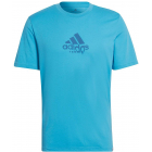 Adidas Men’s Game Sweat Match Graphic Tee (Blue) -