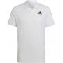 HC2714 Adidas Men's Heat.RDY Tennis Polo (White)
