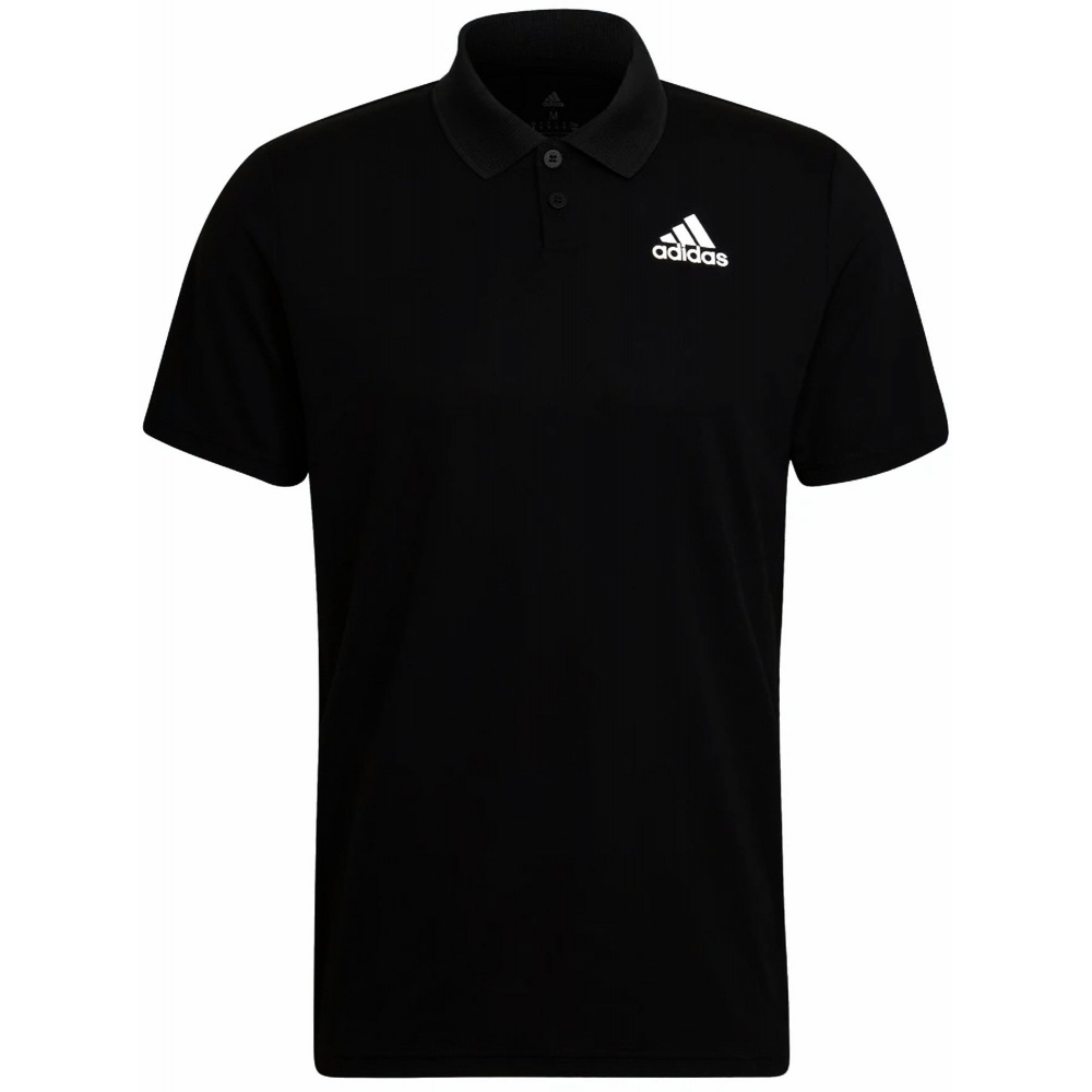  HF1816 Adidas Men's Club Pique Tennis Polo (Black)