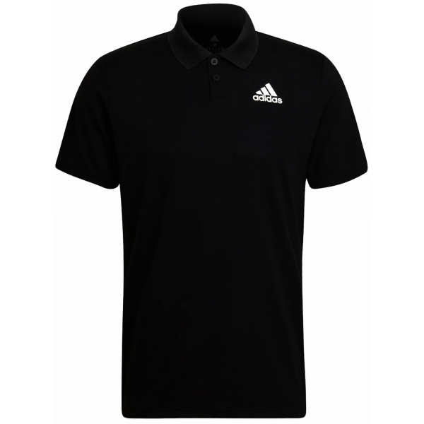 Adidas Men's Club Pique Tennis Polo (Black)