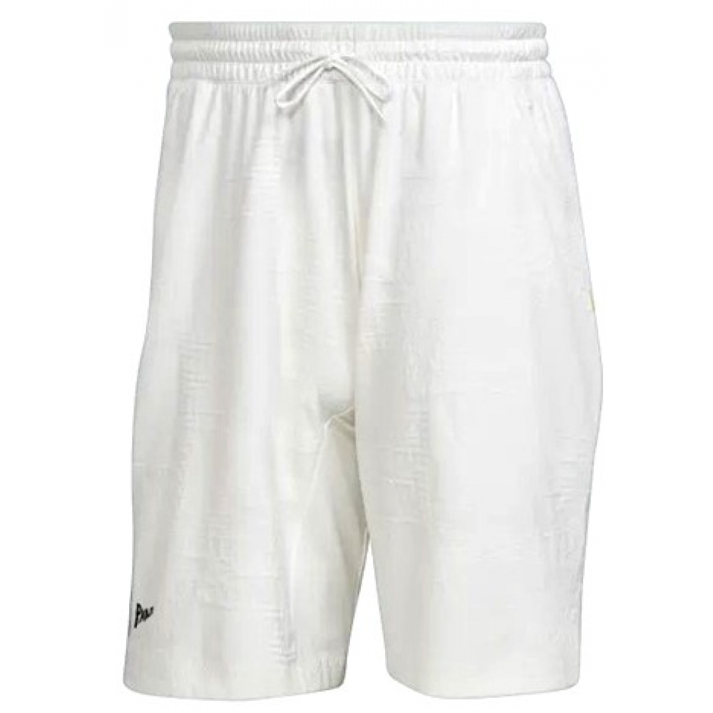 HN4856 Adidas Men's London Knit Ergo Tennis Shorts 9 Inch (White)