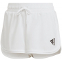 HN6204 Adidas Women's Club Tennis Shorts (White)