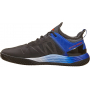 HQ5929 Adidas Men's Adizero Ubersonic 4 Clay Court Tennis Shoes (Gray Six/Silver Metallic/Solar Red)