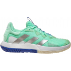 Adidas Women’s SoleMatch Control Tennis Shoes (Pulse Mint/Silver Metallic/Lucid Blue) -