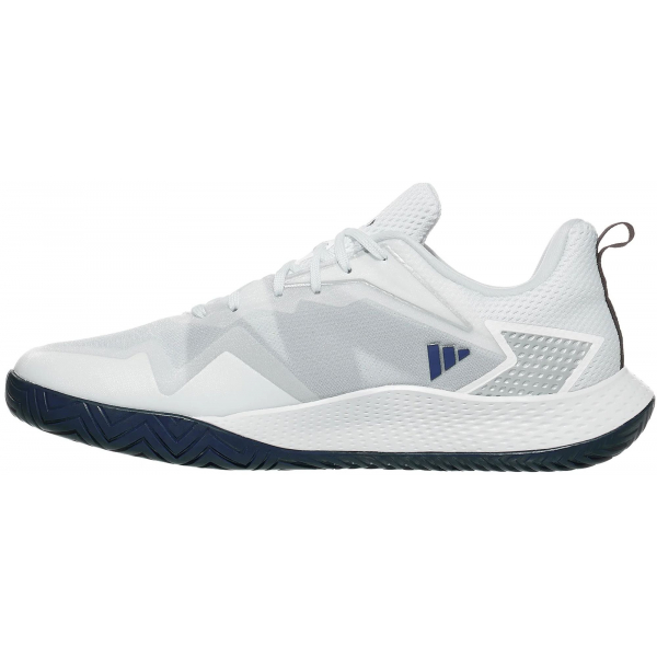 Adidas Men's Defiant Speed Tennis Shoes (Cloud White/Team Navy Blue)
