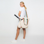 Ame & Lulu Hamptons Tennis Tour Bag (Rainbow Stripe) back