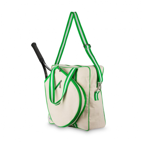 Ame & Lulu Hamptons Tennis Tour Bag (Limeade)