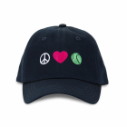 Ame & Lulu Tennis Camper Kids Hat (Peace Love Tennis) -