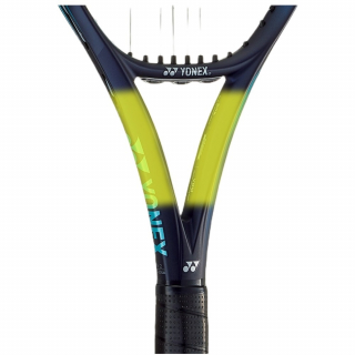 LEZ07100 Yonex EZONE 100+ Sky Blue Tennis Racquet  - Close