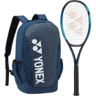 Yonex EZone 98+ 7th Gen + Backpack (Deep Blue) -