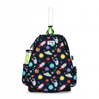 Ame & Lulu Little Love Tennis Backpack (Planet Play) front