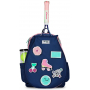 LPTBP233 Ame & Lulu Little Love Patches Tennis Backpack (Retro Vibes)
