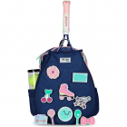 Ame & Lulu Little Patches Tennis Backpack (Retro Vibes) -