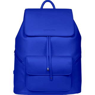 MAXI-CB - SportsChic Women's Vegan Maxi Tennis Backpack (Classic Blue)