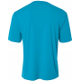 N3142-ELB A4 Men's Performance Crew Shirt (Electric Blue)