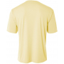 N3142-LYL A4 Men's Performance Crew Shirt (Light Yellow)