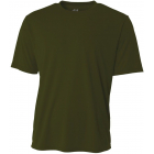 A4 Men’s Performance Crew Shirt (Military Green) -