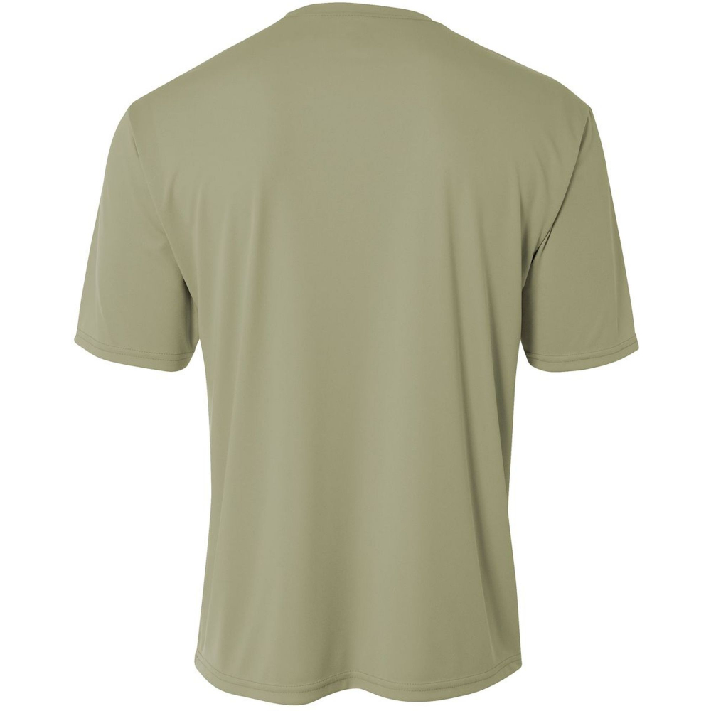 N3142-OLI A4 Men's Performance Crew Shirt (Olive)
