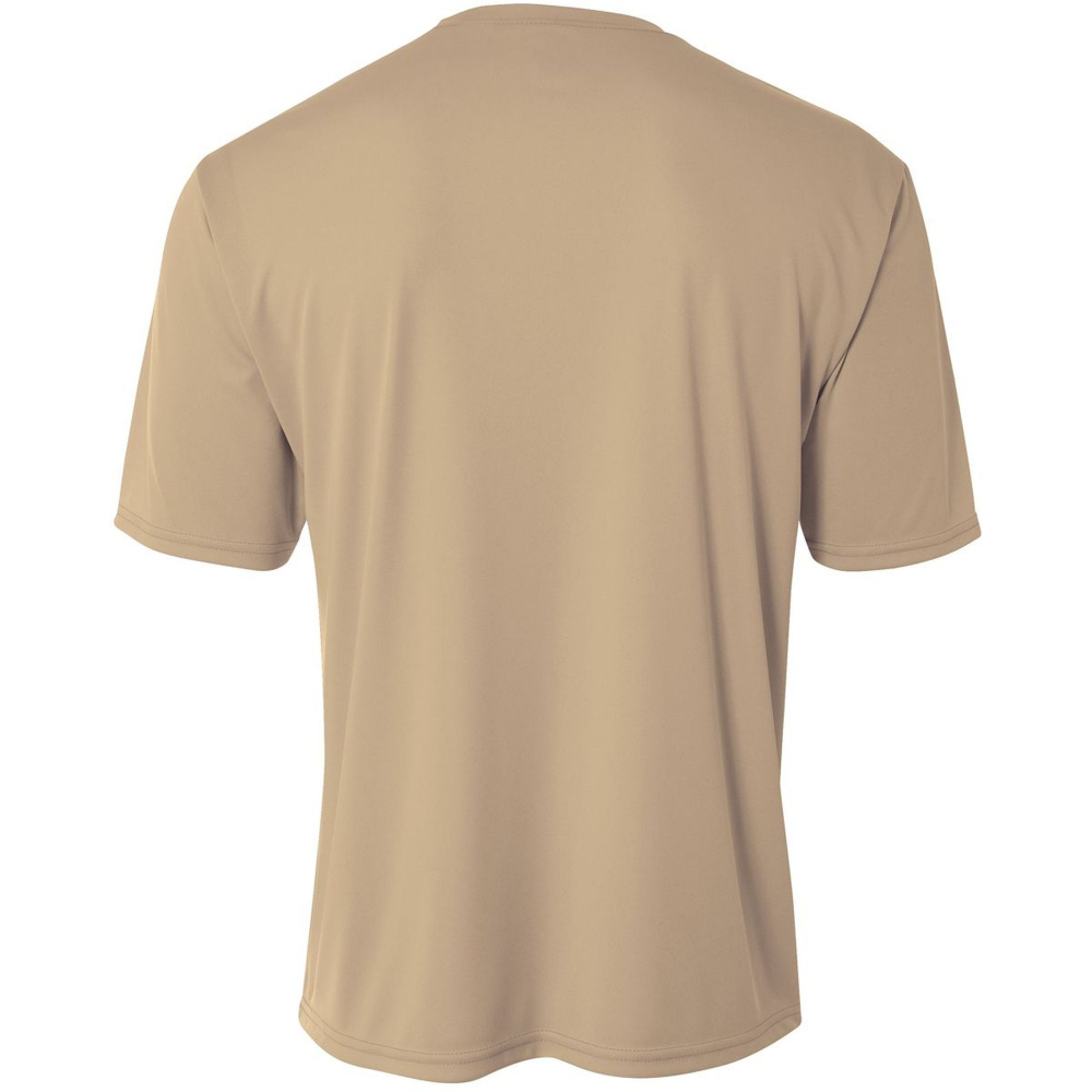 N3142-SAN A4 Men's Performance Crew Shirt (Sand)