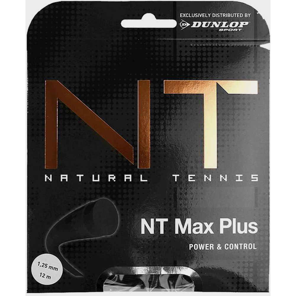 NTNMP17 Dunlop NT Max Plus 17g Tennis String (Set)