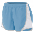 A4 Women’s 3” Tennis Speed Shorts (Lt Blue/White) -
