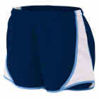 A4 Women’s 3” Tennis Speed Shorts (Navy/Lt Blue) -