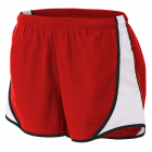 A4 Women’s 3” Tennis Speed Shorts (Scarlet/White) -