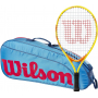 OpenJr-WR8023902001U Wilson US Open Junior Tennis Racquet + 3pk Bag (Blue/Orange)