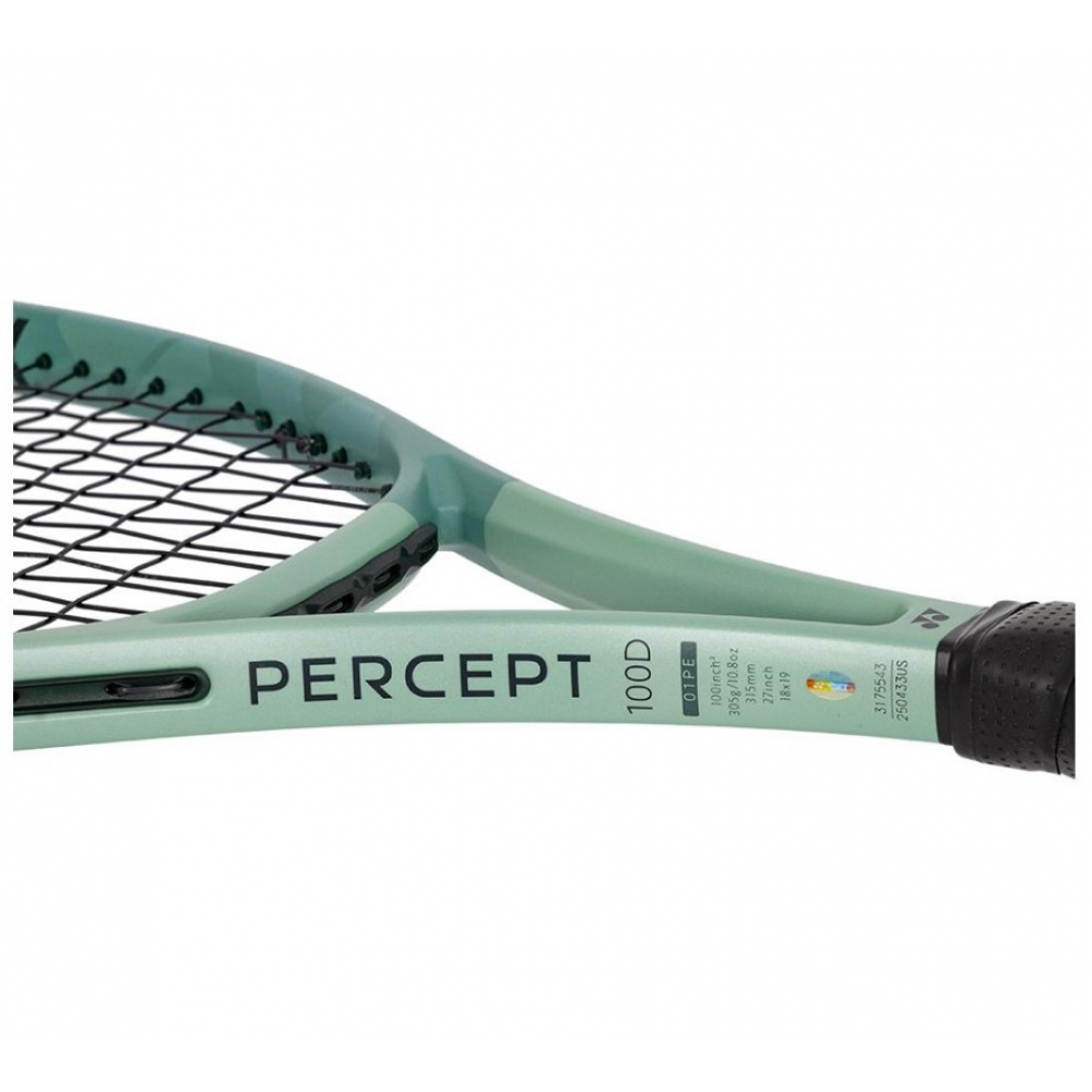 PE01100D Yonex PERCEPT 100D Tennis Racquet (Olive Green) c